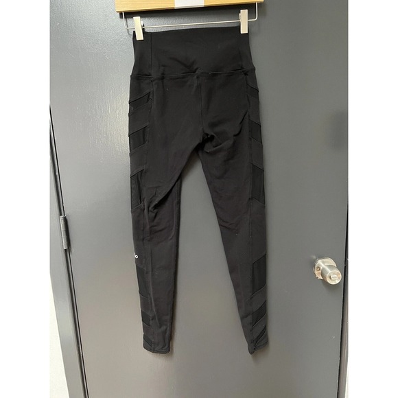 Alo Yoga High Waist Black Workout Leggings Athleisure Size S‎ - Picture 1 of 6
